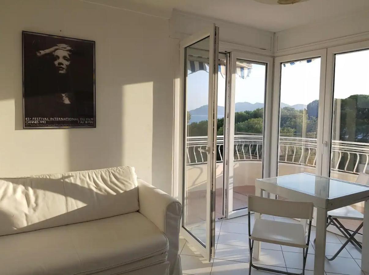 C060-Bel Appartement Avec Vue Mer - Picaud Cannes Buitenkant foto