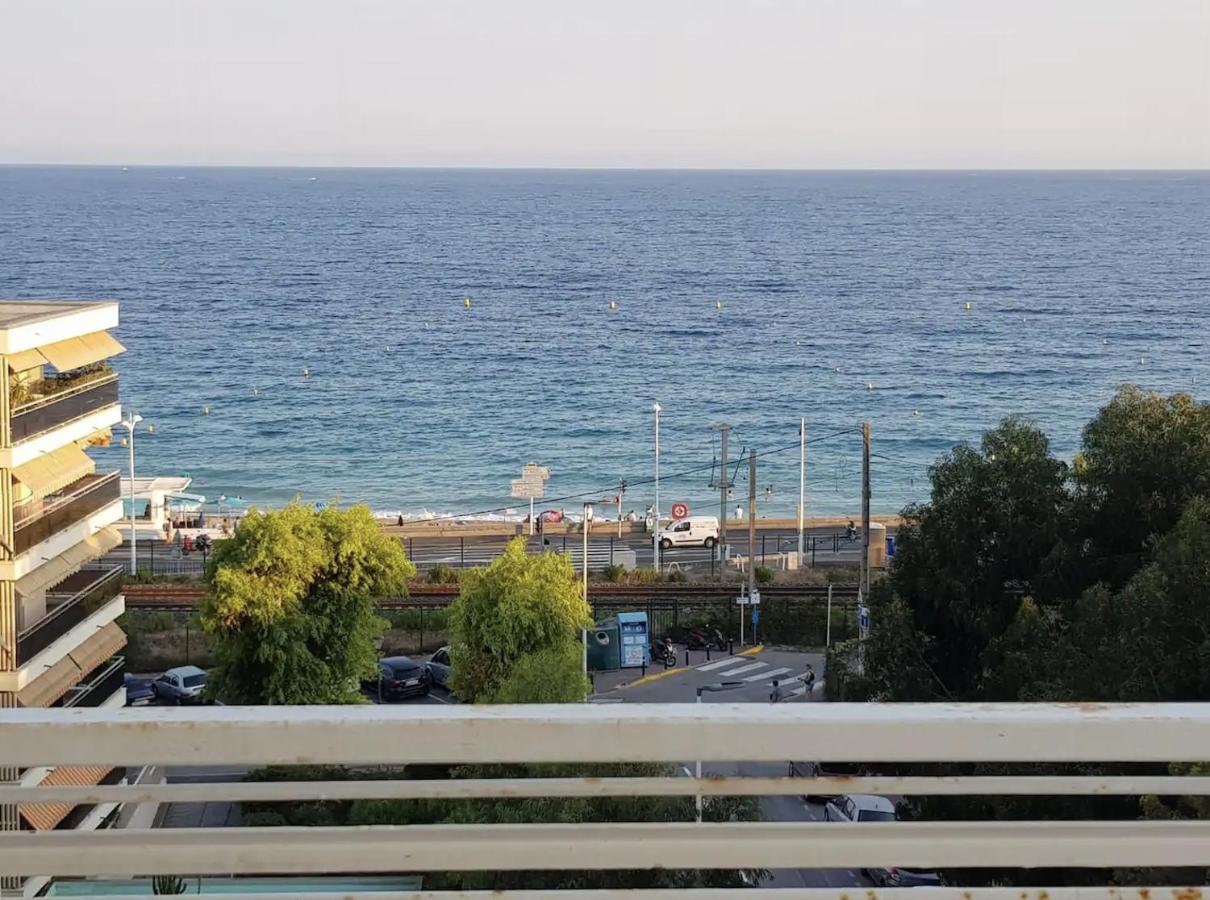 C060-Bel Appartement Avec Vue Mer - Picaud Cannes Buitenkant foto